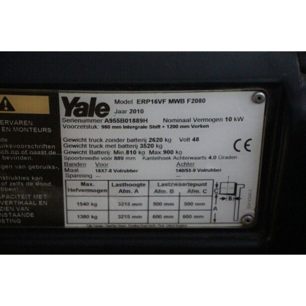 2010 Yale ERP16VF-47736043