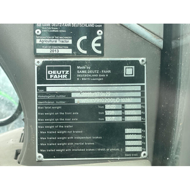 2013 فاهر-دويتس 7250 Agrotron TTV-47740882