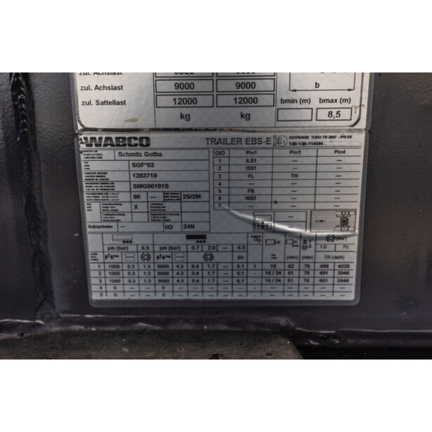 2014 Schmitz Cargobull SGF-S3- 32 M3-47741428