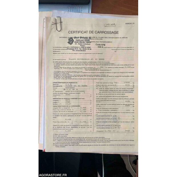 1998 Mercedes-Benz 1317-47752483