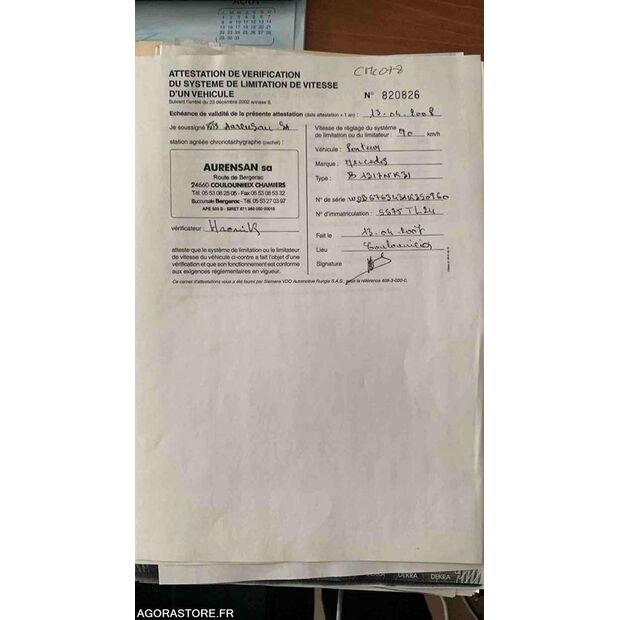 1998 Mercedes-Benz 1317-47752501