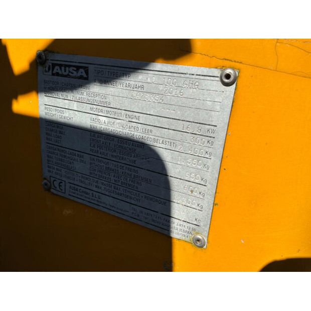 2016 Ausa D 100-47762188