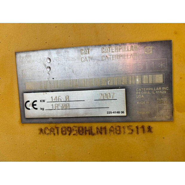 2007 كاتربيلر 950H-47762280