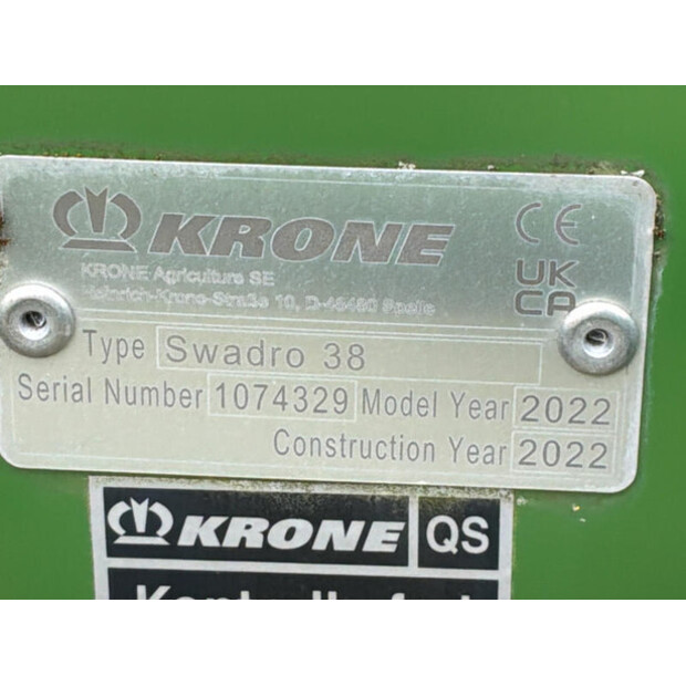 2022 Krone Swadro 38-47762782