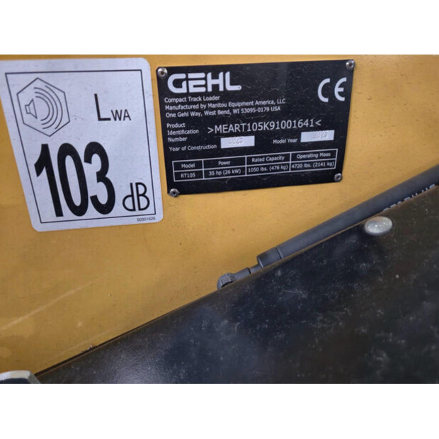 2025 Gehl RT105EU-47763883