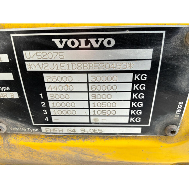 2011 Volvo FMFH 64 9.0E5-47764740