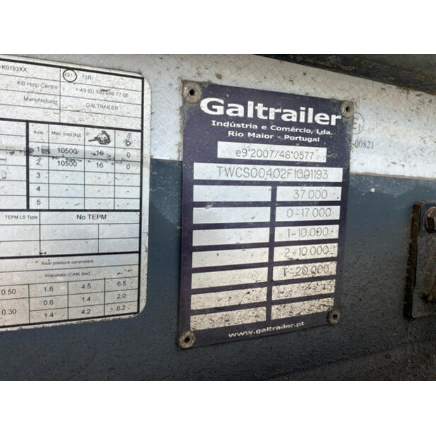 2015 GALTRAILER B2PS-47764789