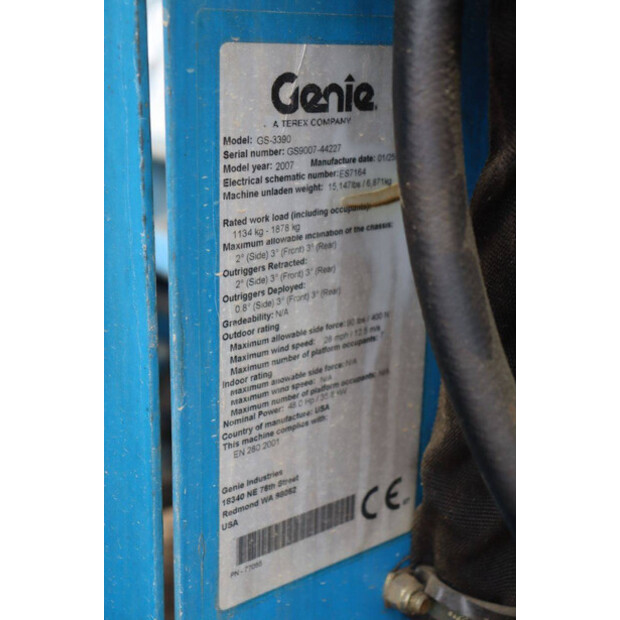 2007 Genie GS-3390-47783623