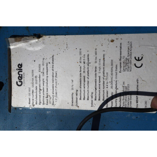 2015 Genie GS-1932-47785023
