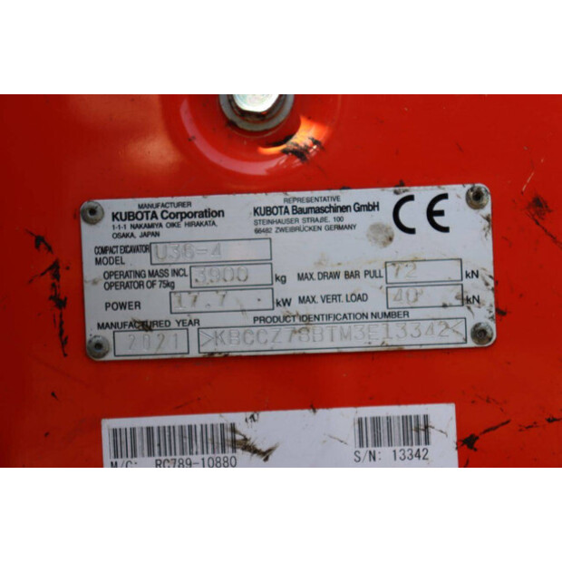 2021 KUBOTA U36-4-47786798