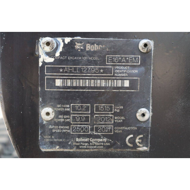2012 بوبكات E16-47787024
