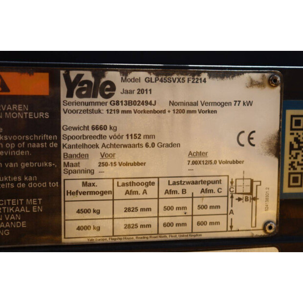 2011 Yale GLP45SVX5-47788887