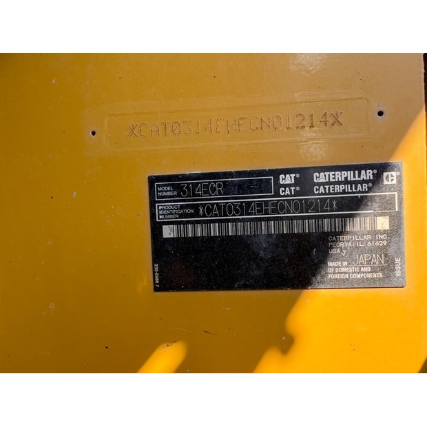 2015 Caterpillar 314ELCR-47790938
