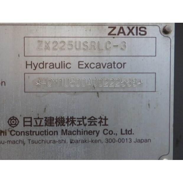 2013 هيتاشى ZX225USRLC-3-47791137