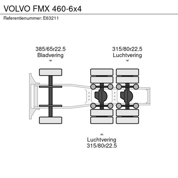 2016 Volvo FMX 460-47791492