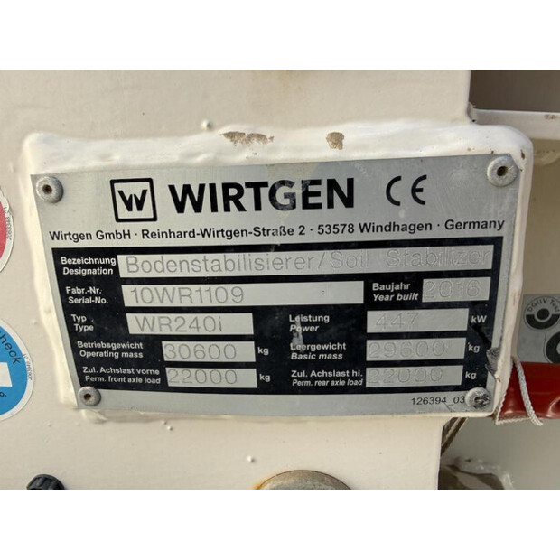 2016 Wirtgen WR 240i-47796282