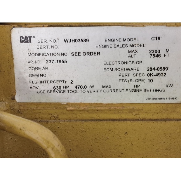 Caterpillar Engine (Plant) C18-47801886