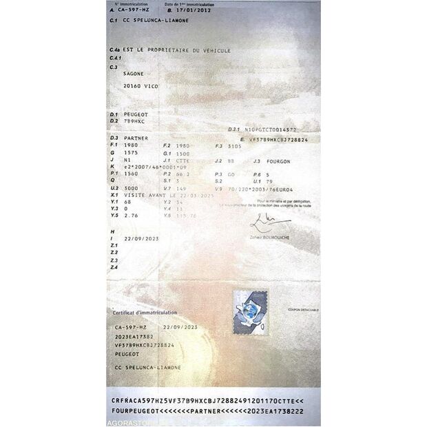 2012 بيجو PARTNER-47810068
