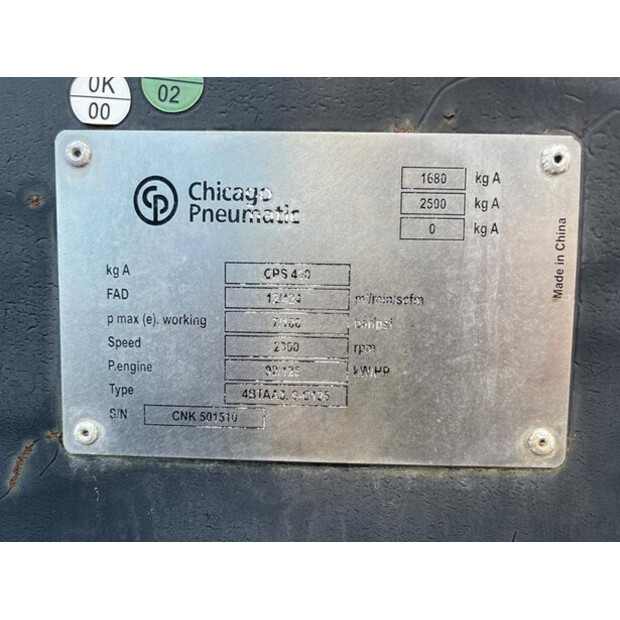 2015 CHICAGO PNEUMATIC CPS400-47815085