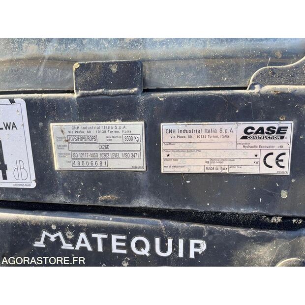 2019 CASE CX26C-47827737