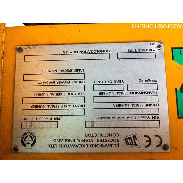 2001 JCB 926-4-47827884