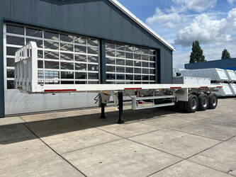 صورة ل مقطورات مسطحة 2024 سيميك 3-axle Flatbed Semi-trailer