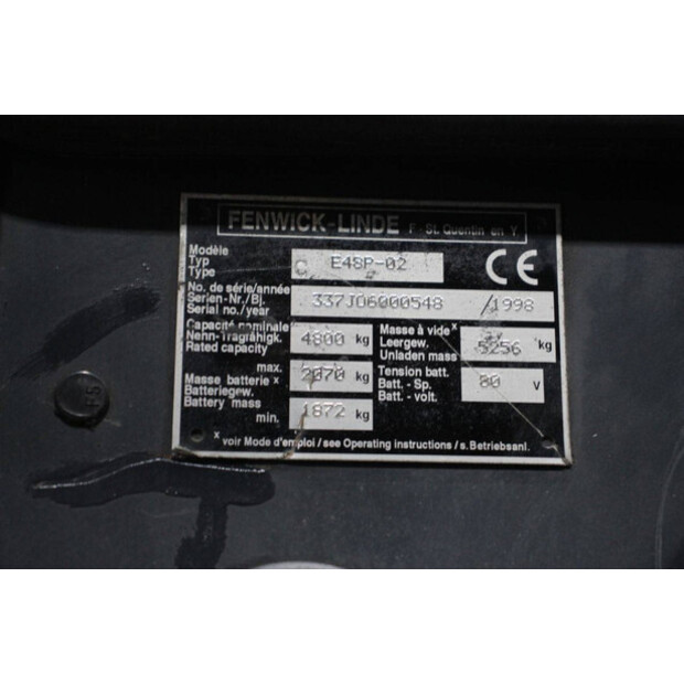 1998 Linde E48P-02-47852010