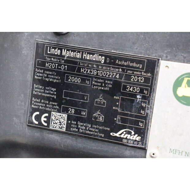 2013 Linde H20T-01-47869208