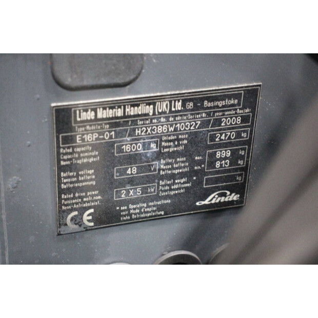 2008 Linde E16P-01-47870532
