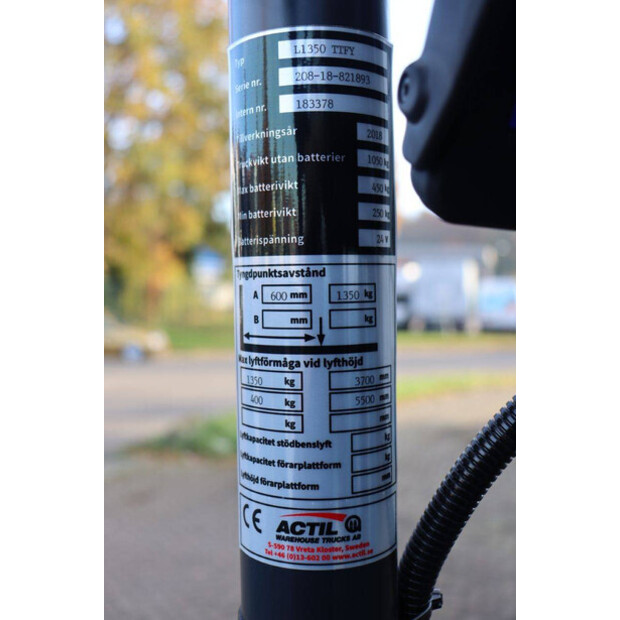 2018 Actil L1350 TTFY-47870731