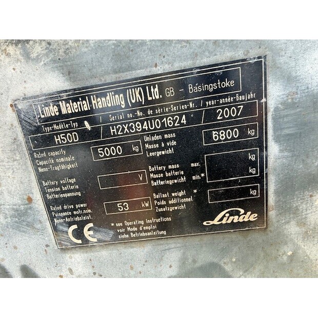 2007 Linde H50D-47872103