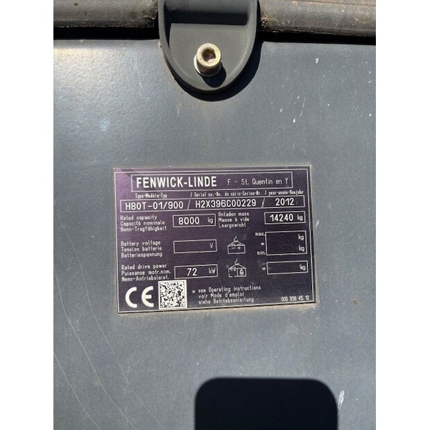 2012 Linde H80T-900-47873317