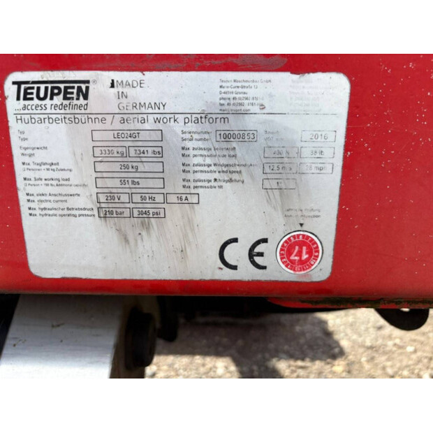 2016 TEUPEN Leo 24GT-47875506