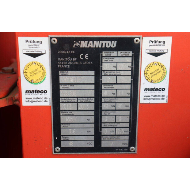 2013 Manitou 170 AETJ-47875622