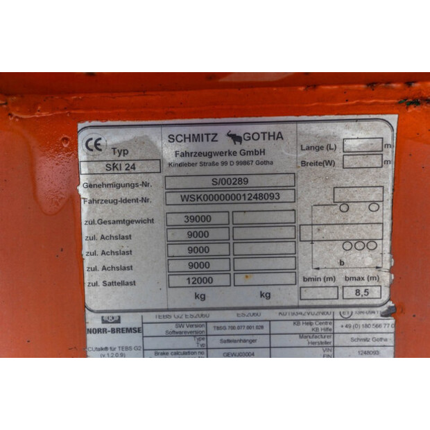 2008 Schmitz Cargobull SKI 24-47893534
