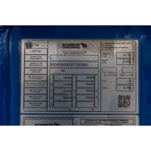 2018 Schmitz Cargobull SGF-S2-47893561