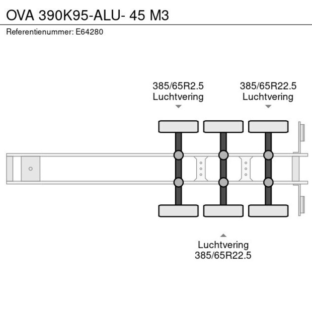 2006 OVA 390K95-ALU- 45 M3-47900390