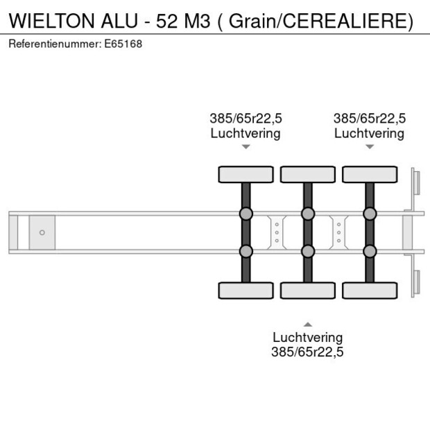2015 Wielton ALU 52m3-47900480