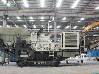 Image de Usine de concassage mobile 2026 Sanme E-MP Series
