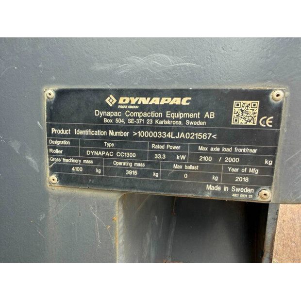 2018 DYNAPAC CC1300-47919983