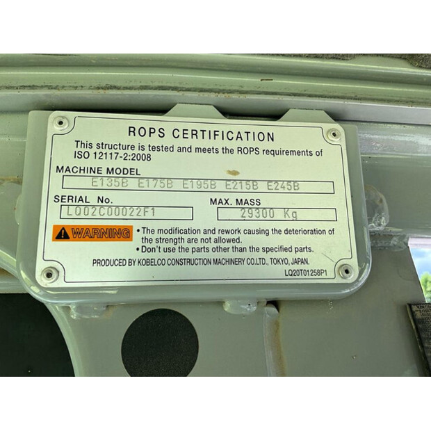 2011 New Holland E215B-47921183