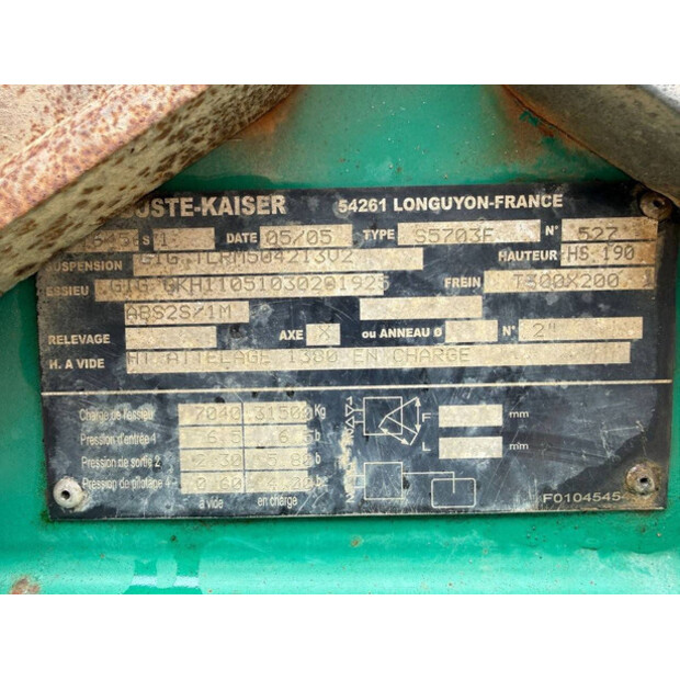 2005 KAISER SSB35-47921559