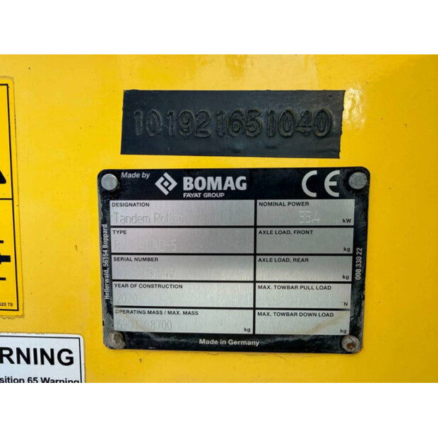 2020 BOMAG BW141AD-5-47939384