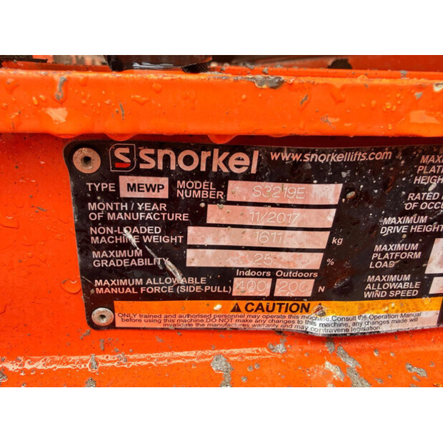 2017 Snorkel S3219E-47940686
