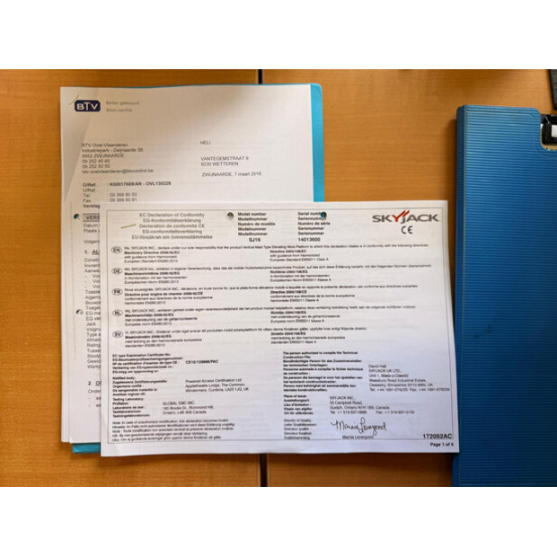2018 SkyJack SJ16-47940820
