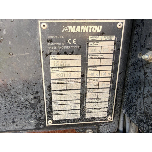 2017 Manitou 100VJR EVOLUTION-47940856