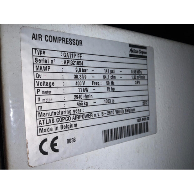2012 Atlas-Copco GA11-47940870