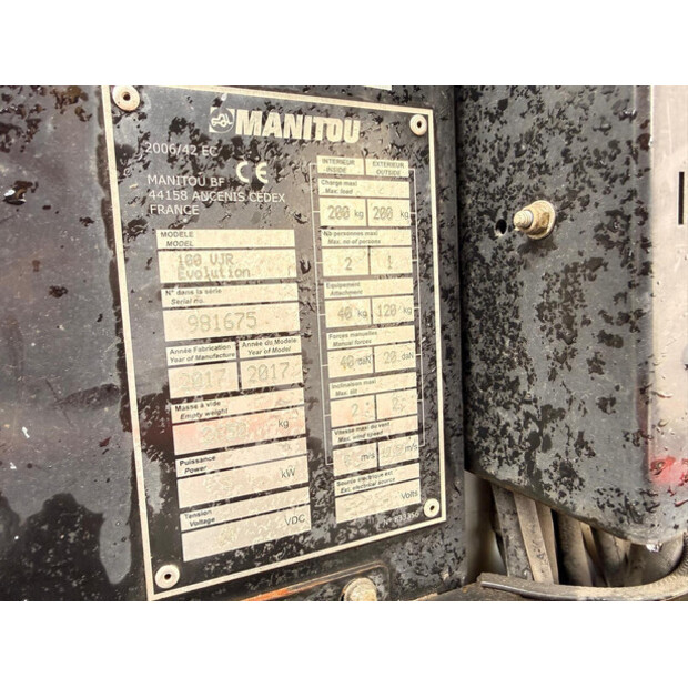 2017 Manitou 100VJR EVOLUTION-47940887