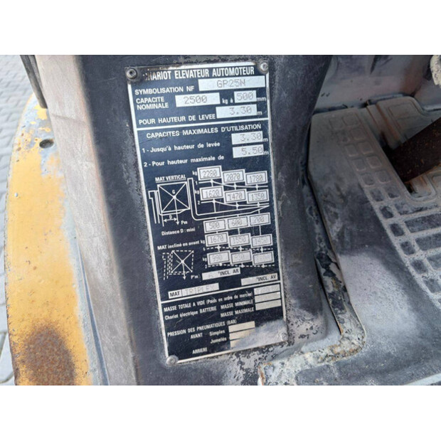 2011 Caterpillar GP25N-47956926