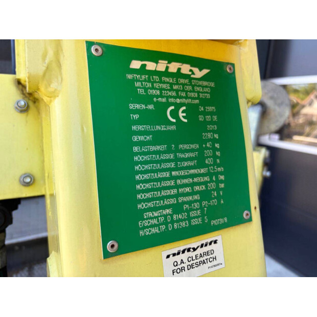 2013 Niftylift SD120T-47957410